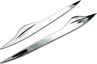 N&B 【Biue sky】トヨタ プリウス prius 4代目 50系 ZVW50 2015年~　フロント ヘッドライト モール　ヘッドランプ ガーニッシュ　社外品