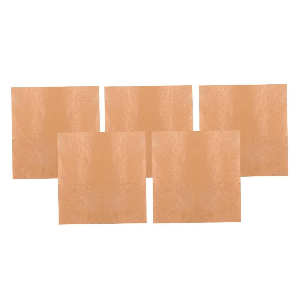 CALANDIS 3x5 Sheets Gold Leaf Gilding for Art Craft Decoration Rose Gold 9x9cm | Other Multi-Purpose Crafting | Multi-Purpose Craft Supplies | Crafts | CALANDIS 3x5 Sheets Gold Leaf Gilding for Art Craft Decoration Rose gold 9x9cm-image-8