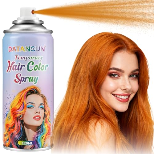Spray para cabello naranja 4.06 oz lavable miniatura 1