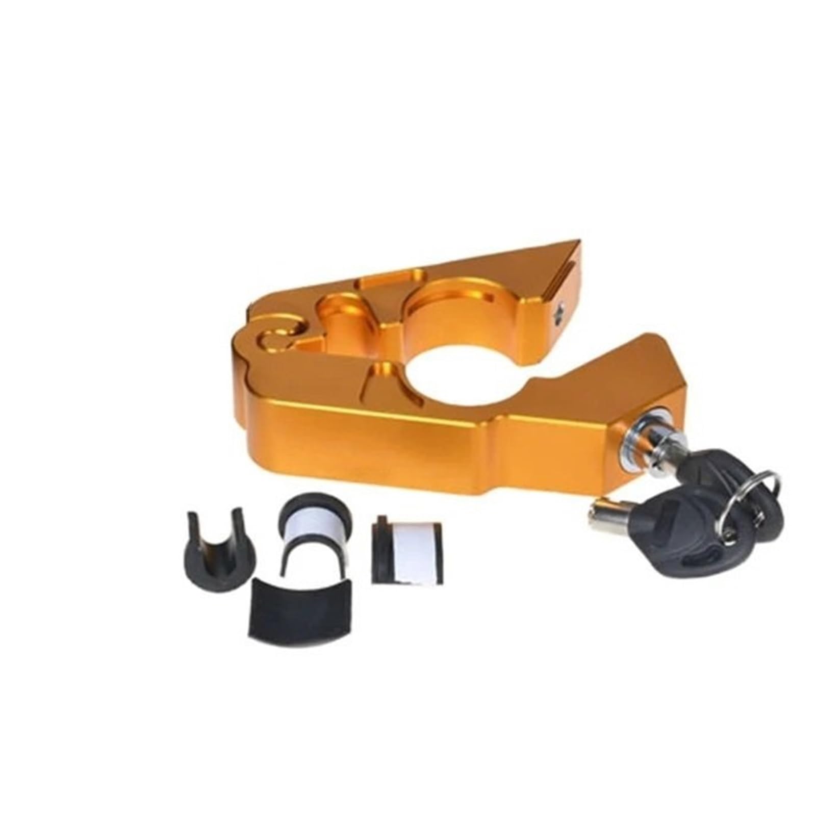 Motorcycle Handlebar Lock Handle Grip Security Safety Locks Motorcycle Brake Clutch Levers Fit for Kawasaki Motorcycle Disc Lock