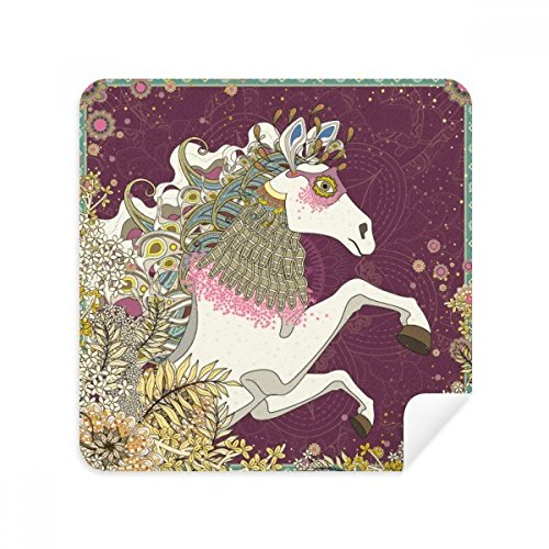 Chiffon de nettoyage en suède ukiyo-e anti-traces pour verres et écrans