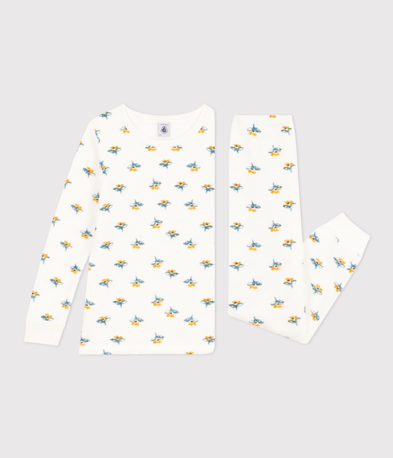 Petit Bateau Mädchen Pyjama