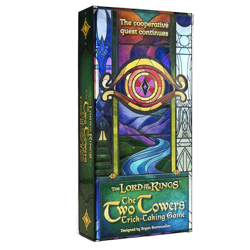 Asmodee The Lord of The Rings The Two Towers Trick-Taking Game - A Cooperative Card Adventure! Strategy Game for Kids & Adults, Ages 10+, 1-4 Players,...