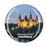 Johannisburg Schloss Aschaffenburg Deutschland Kühlschrankmagnet Souvenir Geschenk Dekor Magnetsticker Kollektion