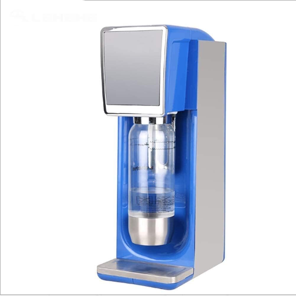 Sparkling Water Maker Bundle 0 Calorie Fruit Drops Flavors (Does Not Come with CO2 Cylinder) Colour:Blue (Color : Blue)