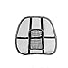 Belleashy Auto Cuscino Lombare Cuscino per Auto in Vita da Estate Cuscino Speciale per Ufficio Schienale Fresco e Traspirante Supporto Lombare Cuscino (Color : Black, Size : Free Size)