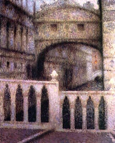 Impression tableaux peinture sur toile Henri Le Sidaner art haut de gamme
