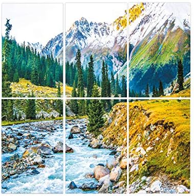 Hopeful Bay Set of 6, 11x17 Landscape Posters That Make The Perfect Nature Wall Art | Forest Wall Decorations for Living Room | Perfect Art Set for Bedroom Wall Decor | Great Forest Decor Wall Art