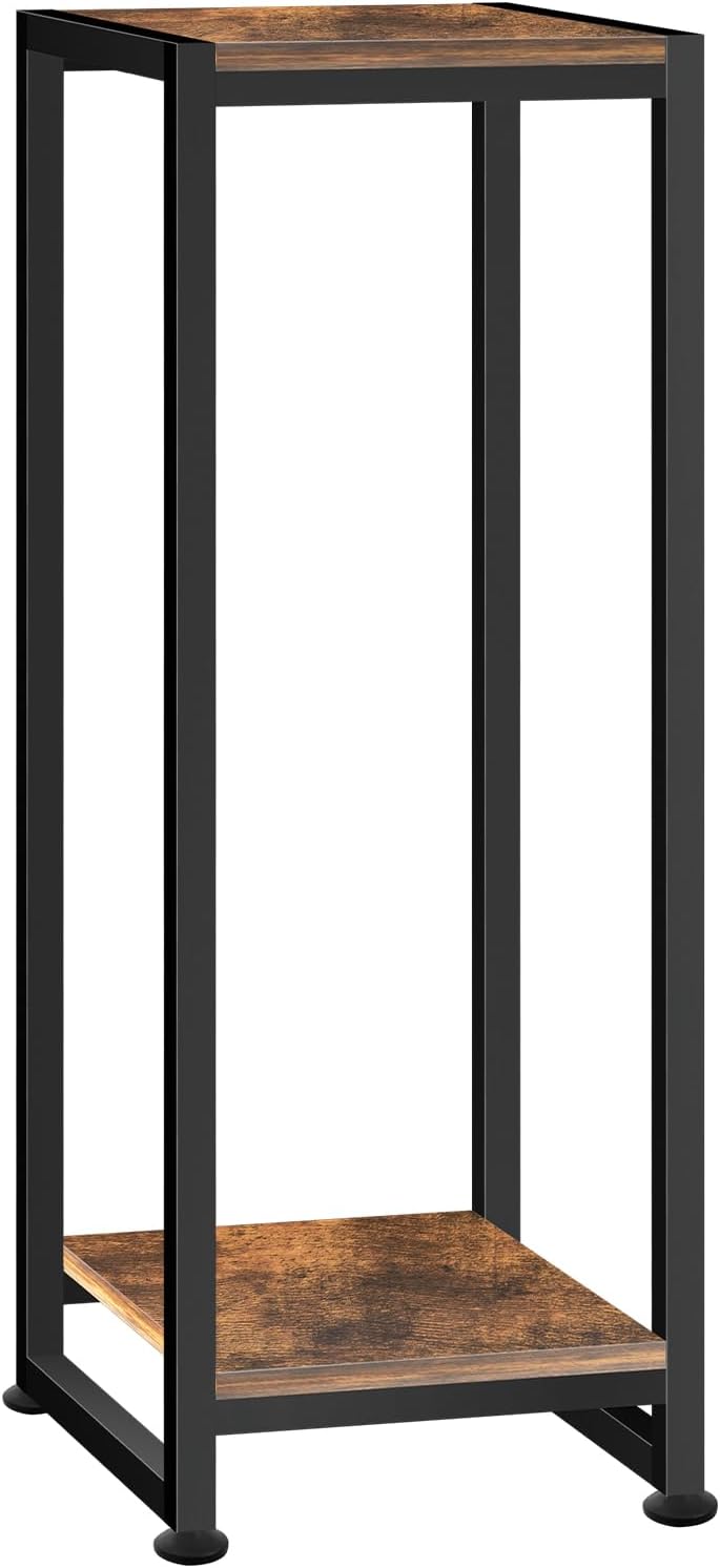 Lilybud--lily Plant Stand Indoor, 31.5'' Tall Wood Plant Stands Heavy Duty Pedestal Stand for Indoor Outdoor, Modern Corner Flower Stand for Patio, Living Room, Balcony