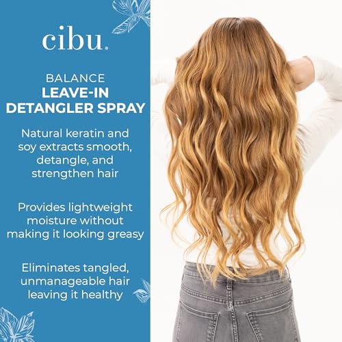 CIBU Balance Leave-In Spray Hidratante Desenredante 8 oz miniatura 4