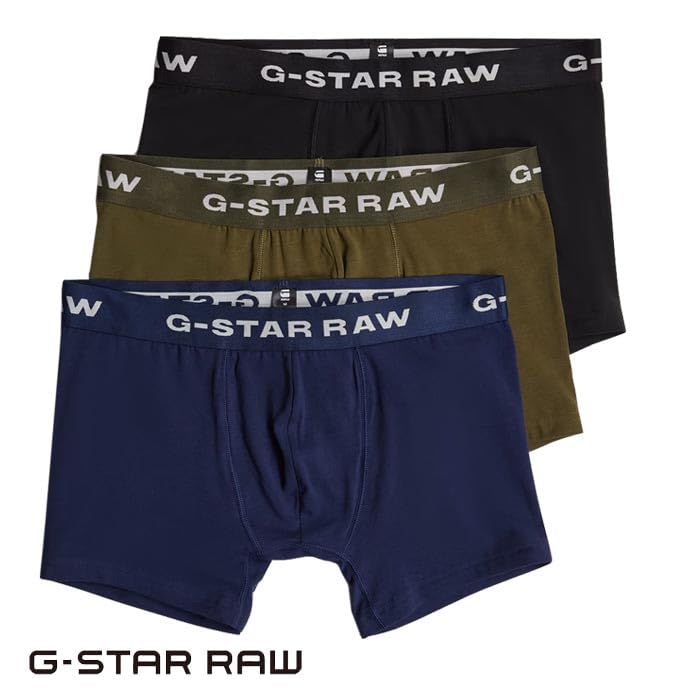 G-STAR Men's Pack of 3 Multi Boxer Shorts2