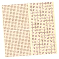 Baby Disable Tags - Bunte 500 StüCk Selbstklebende Warnetiketten FüR Spielzeug Und Lebensmittel FüR Kinder Von 0-6 Jahren Einfache Handhabung FüR Zuhause Selbstklebende Sicherheitsaufkleber