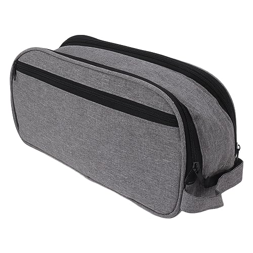 Sac de Transport de Voyage, 2 Poches Zippées Portables pour Appareils Respiratoires Sac de Voyage Multi-usage Résistant à L'eau pour Machine Re SMed AirMini CPAP et Accessoires