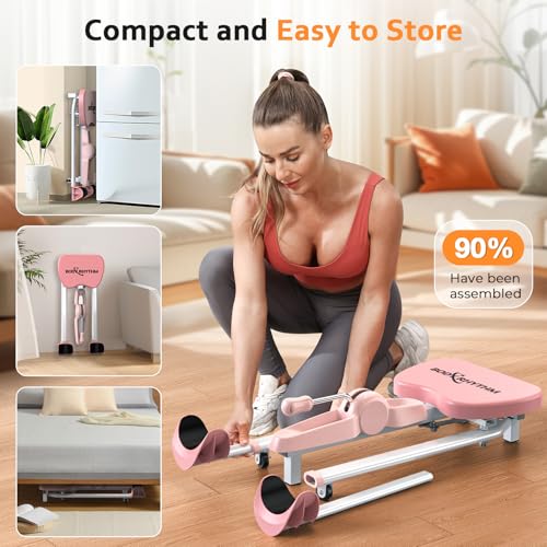 BODY RHYTHM Leg Stretcher - Split Machine for Leg Stretching - Flexibility Stretching Equipment - Ballet, Yoga, Dance, Martial Arts, MMA - Home Yoga Gym Fitness (Pink) by BODY RHYTHM - Image 7
