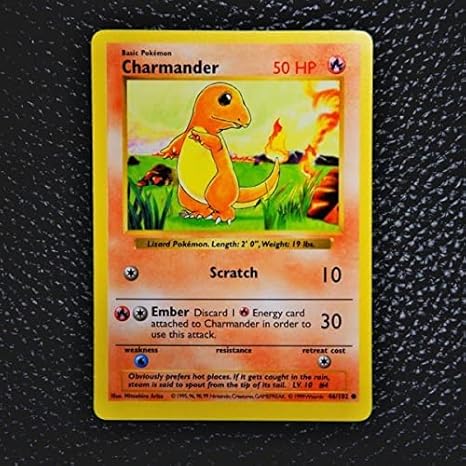 Amazon Co Jp 希少美品 シャドーレス ヒトカゲ 英語版 初期 旧裏 1002 Toys Games