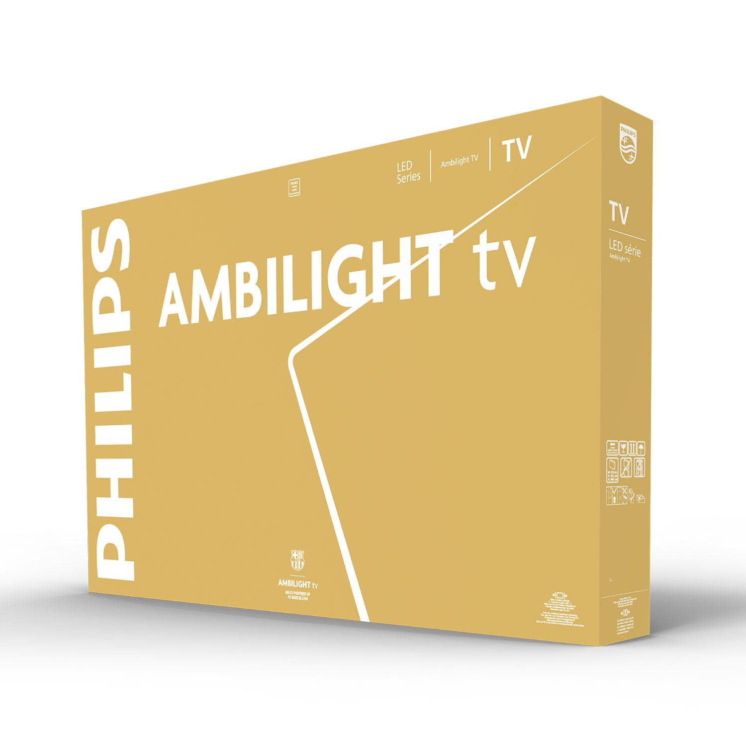 Philips Ambilight 43PUS8500 4K LED Smart TV - 43 Zoll Display mit Pixel Precise Ultra HD, Titan OS, Dolby Vision und Dolby Atmos Sound