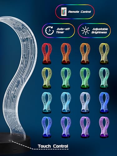 CoolGift Mart Light Up Headphone Stand, Gifts for Gamers - Image 4