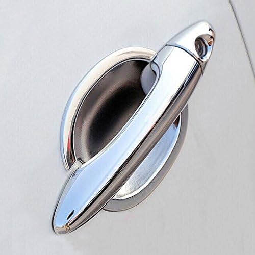Daxey 8pcs ABS Chrome Exterior Door Handle Catch Cover Trim Sequined Decoration For kia Sportage 2011 2012 2013 Car Styling