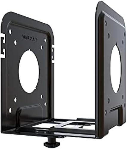Mount Plus D-06-03 Soporte de pared ajustable súper ancho para dispositivo | Montaje en la parte posterior de TV y monitor | Reproductores de DVD,