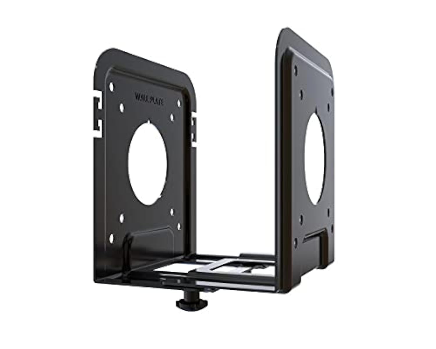 Mount Plus D0603 Soporte de pared para dispositivo ajustable súper ancho | Montaje en la parte posterior del televisor y monitor | reproductores de DVD, cajas de cable, receptores, decodificadores,