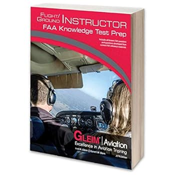 Unknown Binding Gleim Flight/Ground Instructor FAA Knowledge Test 2019 Book