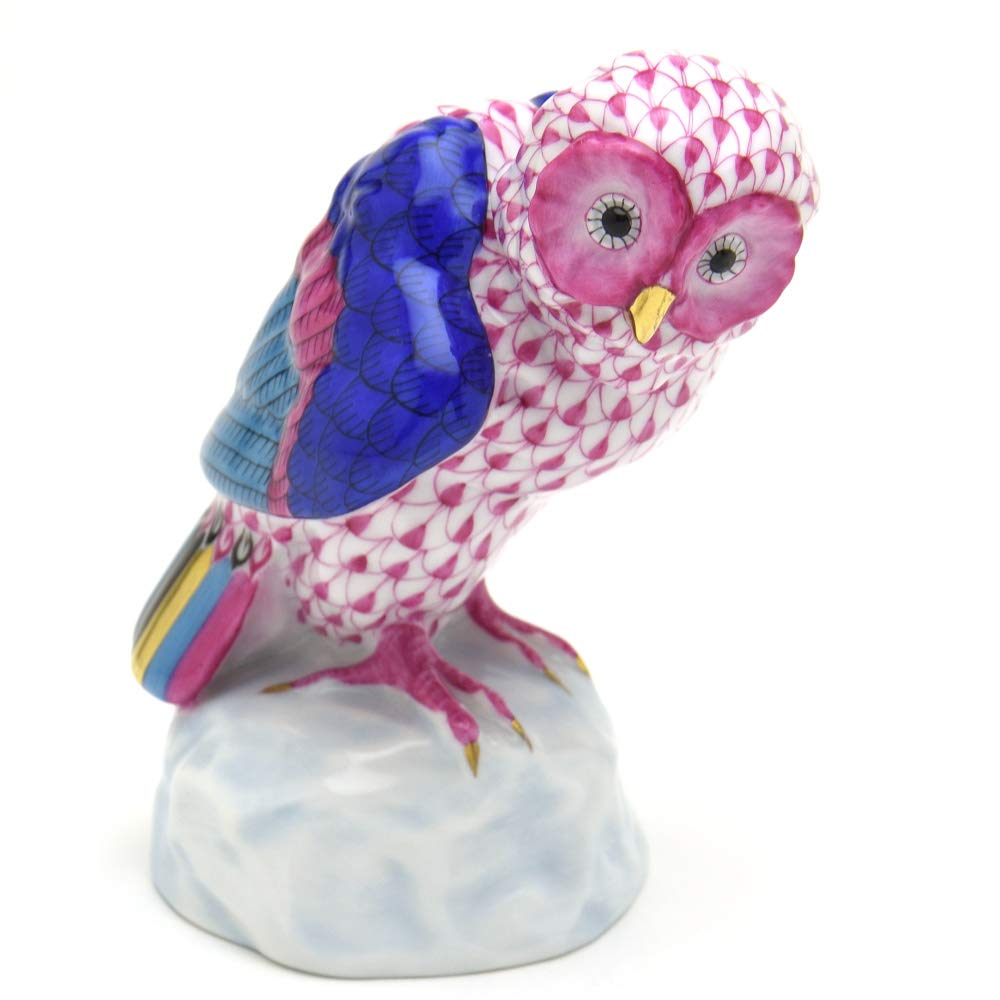 Amazon.co.jp: ヘレンド(Herend) フクロウ(S) 梟(05106) フィギュリン