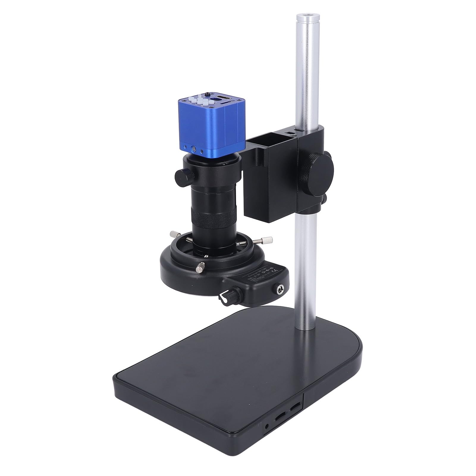 ViaGasaFamido Eye Elettronico 24 MP con Base Regolabile e 130x Ingrandimento, Supporto Software Completo per le Vittorie XP 7 8 10, Ideale per L'analisi di Laboratorio e L'uso Dell'istruzione