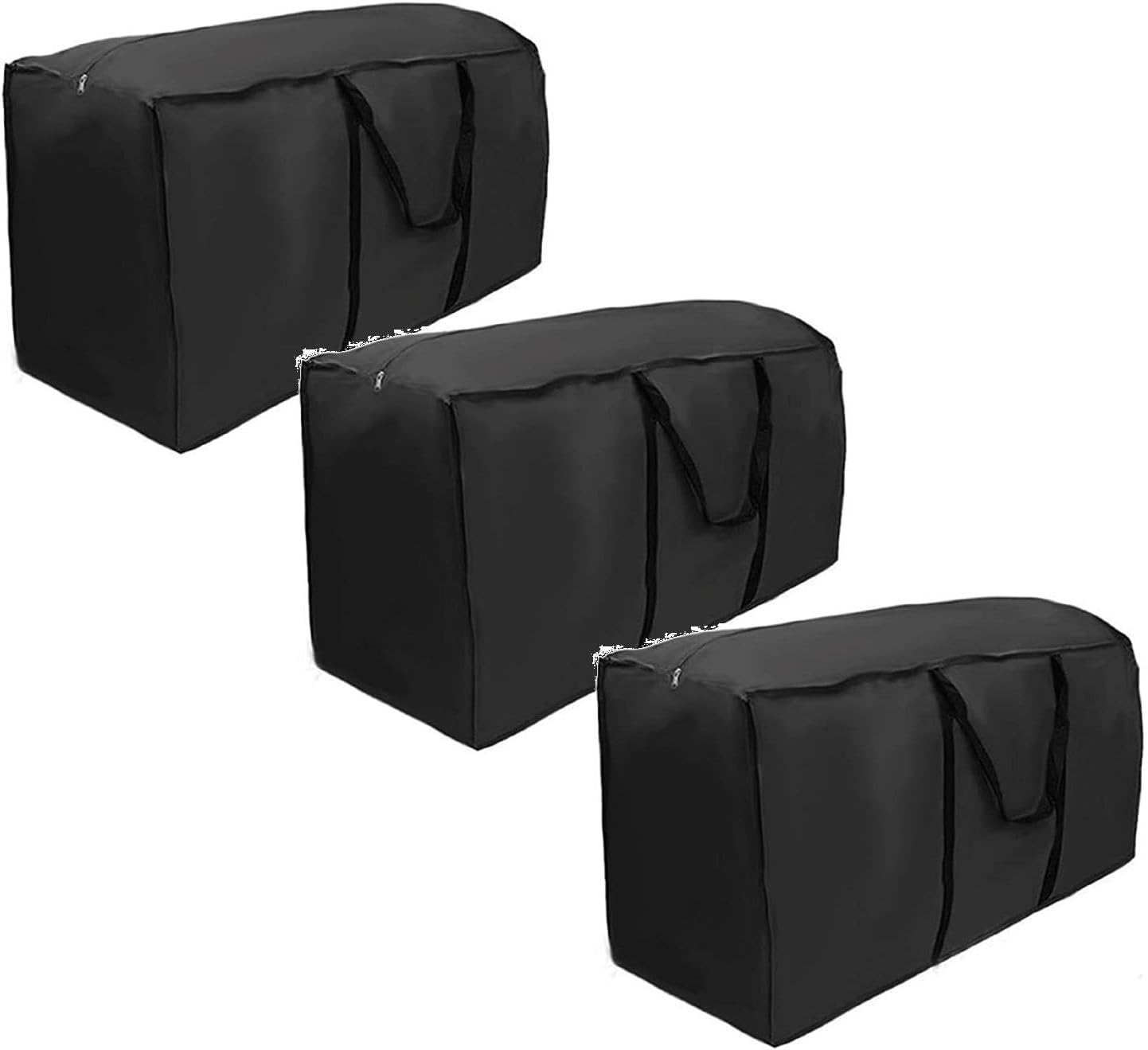 Generic Outdoor Cushion Storage Bag,Patio Cushion Bag Outdoor Storage with Zipper and Handles Size 48" L x 15" W x 21" H Heavy Duty for Cushion,Bedding, Blanket, Comforters, Pillow (3)