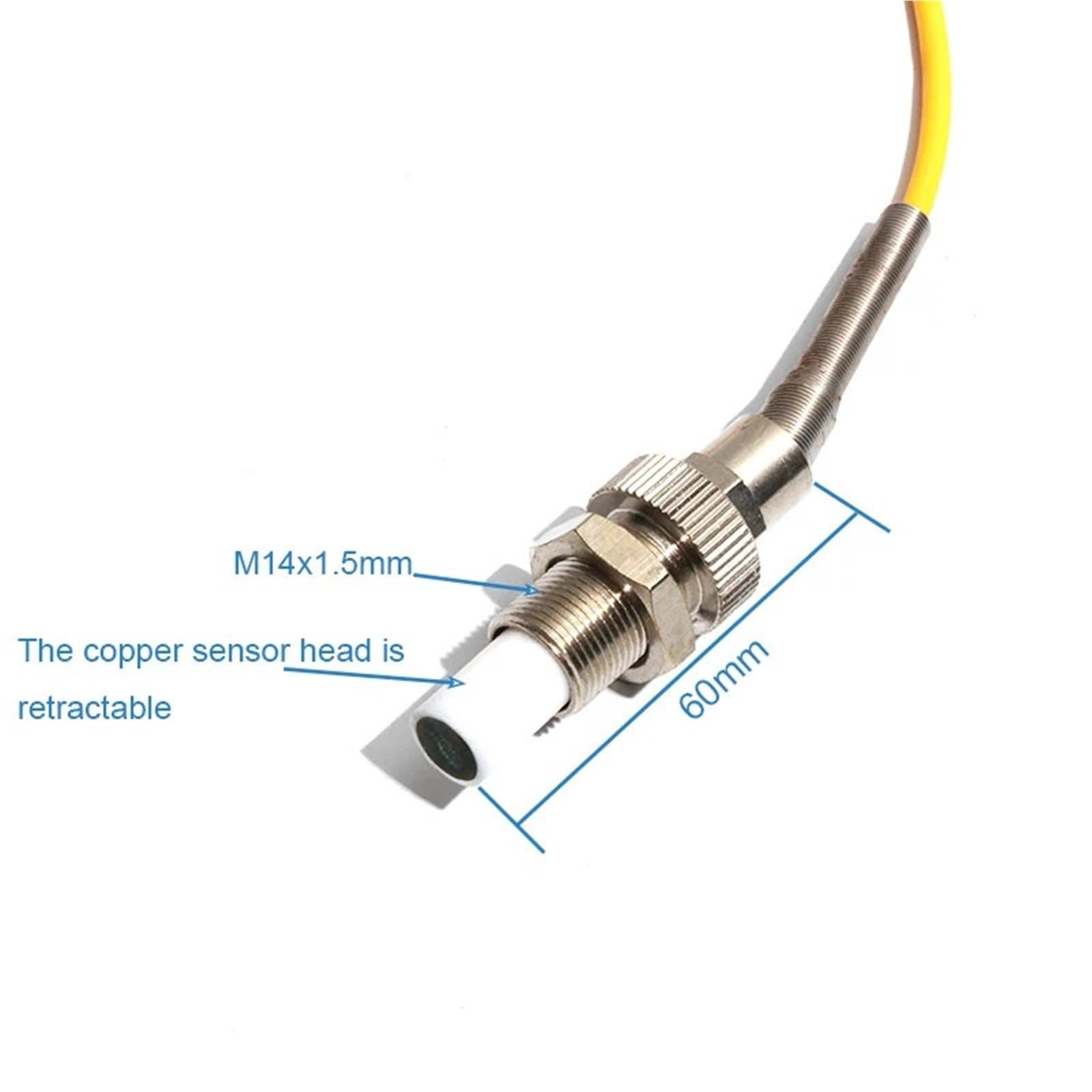 COKYIS NZ-A03 Sensore di Temperatura del Ferro Elettrico Misurazione della Temperatura sensibile alla termocoppia di Superficie Elastica di Tipo K