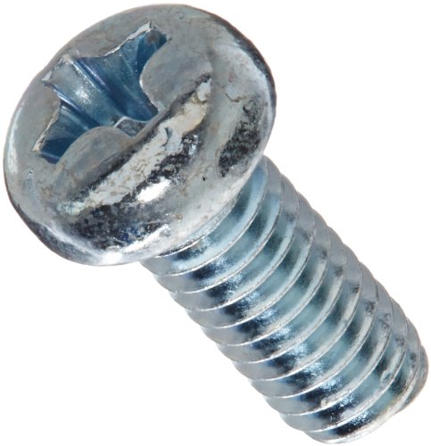 #6-32 x 1/2'' Solid Brass Machine Screws, Phillips Drive, Pan Head Screws, Pack of 100