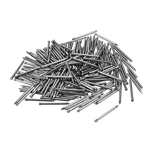 uxcell Finishing Nails Hand-Drive Hardware Carbon Steel Nail 30mm 1.2-inches 200pcs