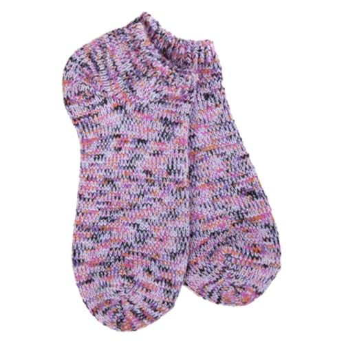 World's Softest Team Collection Ragg Low Footsies/Socks, One Size Fits Most (Lavender)