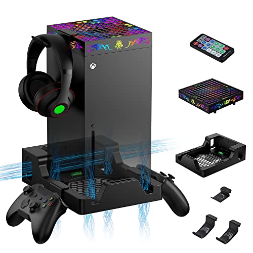 ZAONOOL Wandhalterung mit Lüfter für Xbox Series X – Wandhalterungs-Kit...