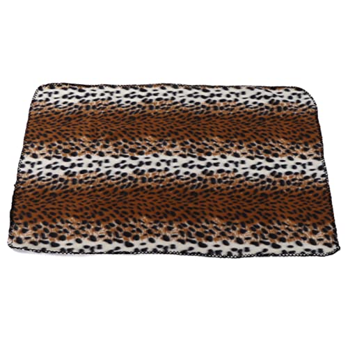 Couverture en peluche douce de qualité supérieure avec imprimé léopard - 5