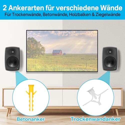 Support mural Genelec 8010 8020 8030 pour orienter vos enceintes - 5
