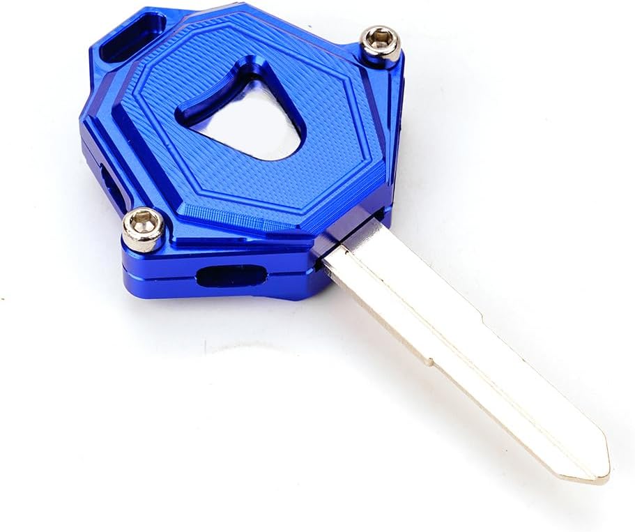 MOWOK For Yamaha YZFR1 YZF R1 Accessories Motorcycle Key Shell Cover Case & Badge Keyring