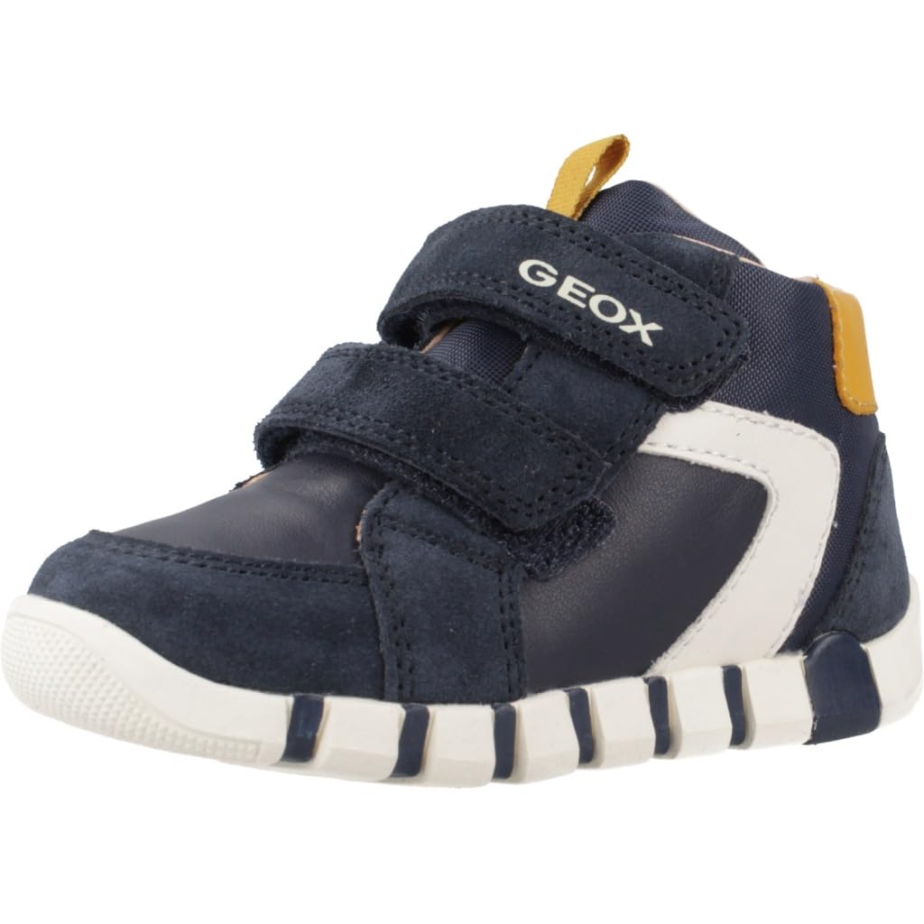 Geox Baby IUPIDOO BOY B Sneaker, 2 UK Child Blue