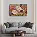 XEDYYYI Nude Art Poster Sexy Woman in Black Garter Booty Half Naked Woman Nude Girl Painting Poster Canvas Painting Posters And Prints Wall Art for Living Room Bedroom Decor 12x08inch(30x20cm)