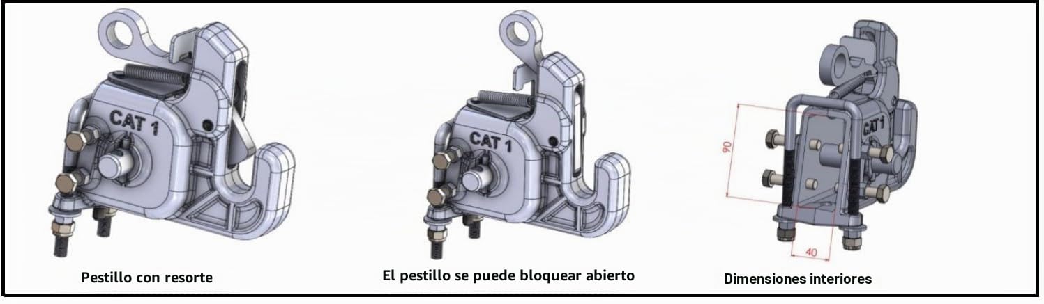 Enganche Rápido para Soldar Cat 1