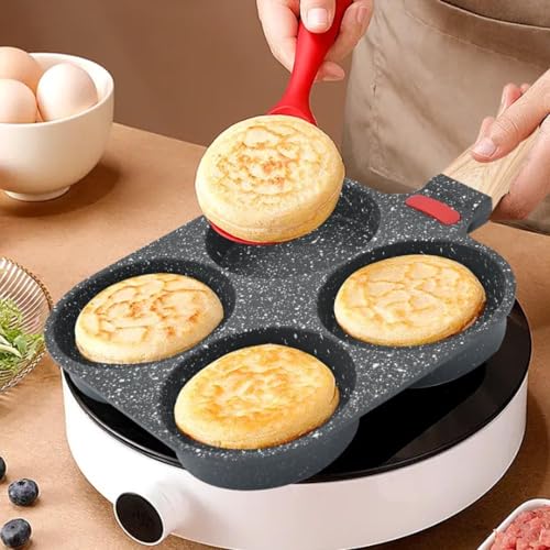 Wok antiadherente de aluminio 7.5 pulgadas negro miniatura 3