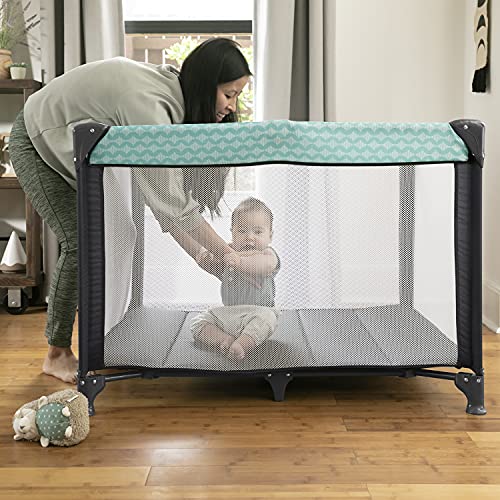 Ity By Ingenuity Rompity Rest Easy Fold Portable Packable Playard – Goji #TOP1