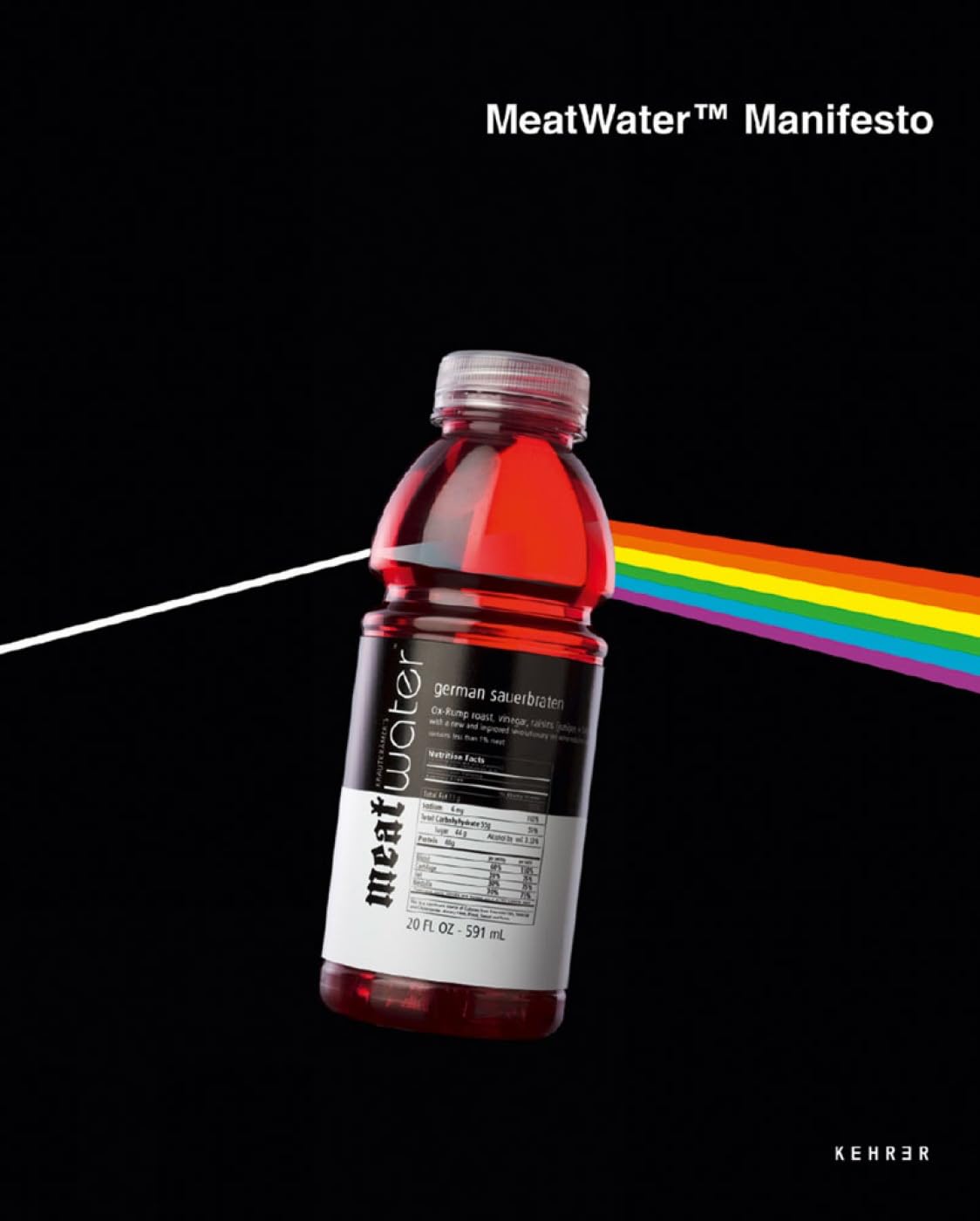 Meatwater Manifesto Livre Relié d'Art de Till Krautkrämer