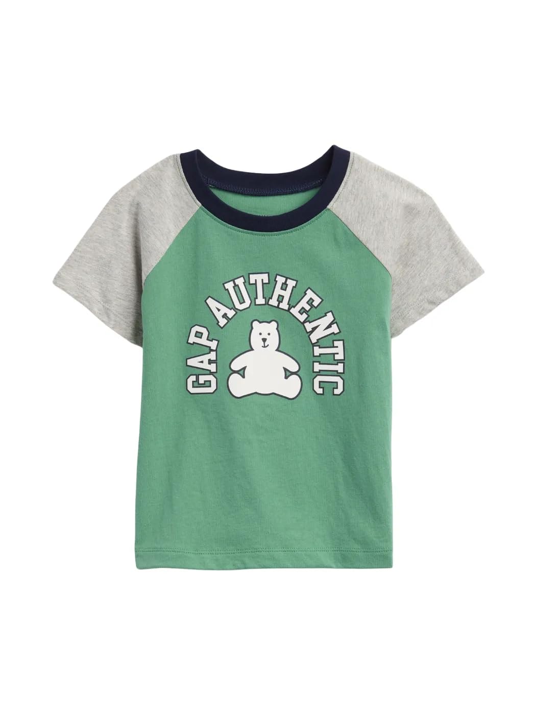 Gap Baby Boys' Short Sleeve Raglan Logo Tee