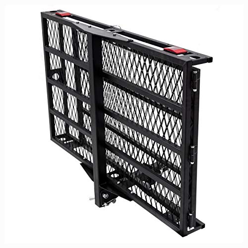 Motor Vehicle Carrying Racks, 500 lbs Folding Strong Loading Ramp Wheelchair Carrier
