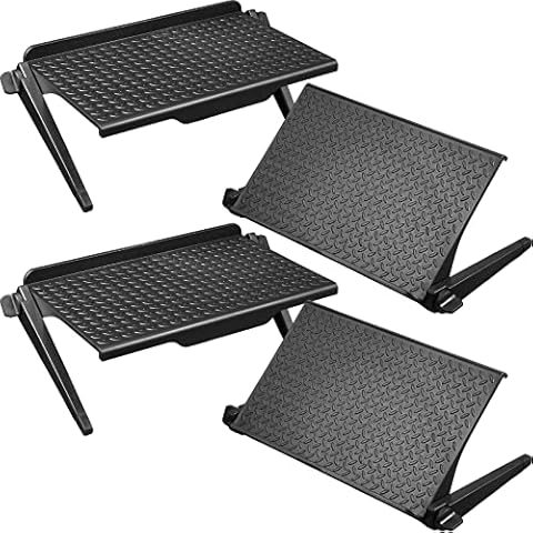4 Pieces TV Top Shelf Screen Shelf Adjustable Monitor Shelf Media Shelf TV Shelf for Cable Box Game Storage TV Stand Above TV Shelf Mount Audio Video Shelving for Cellphone Stand (8.7 x 4.5 Inch) Cover