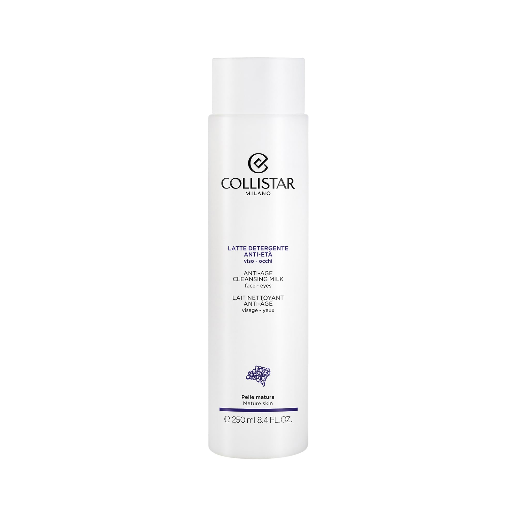 Collistar Cofanetto Regalo Donna Viso, Crema Energetica Anti-Età 50 ml + Latte Detergente Anti-Età 100 ml, Azione Antirughe, Pelle Nutrita