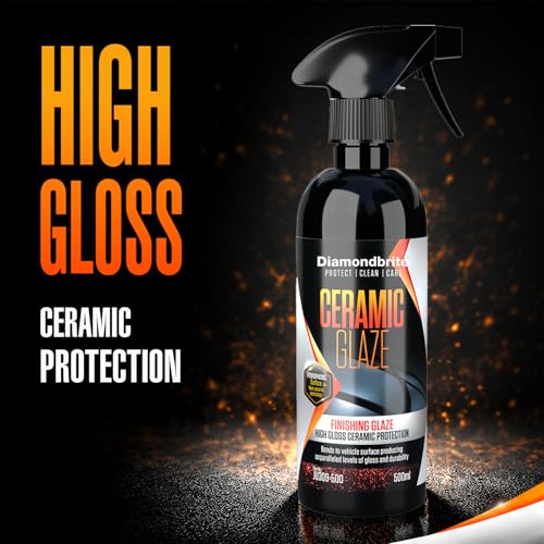 Image of Diamondbrite Ceramic Coating for Cars | Ceramic + Hydrophobic Finish | Advanced UV Protection | Extreme Gloss | Easy DIY Application | for Cars & Bikes,Multicolor | 200ML
