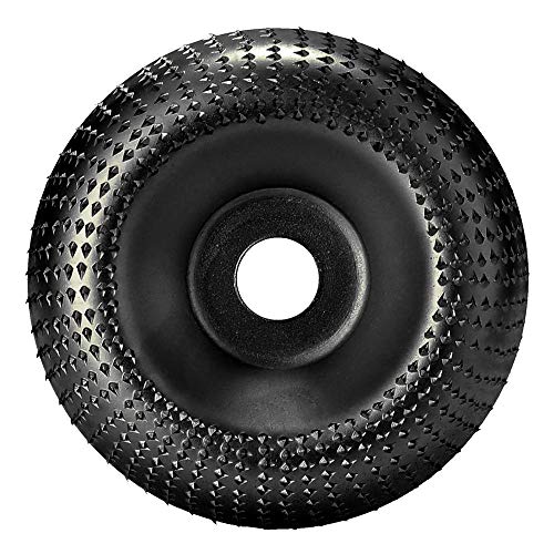 Disco tallado madera carburo de tungsteno 100 mm para vaciar troncos y modelar muebles curvos 4