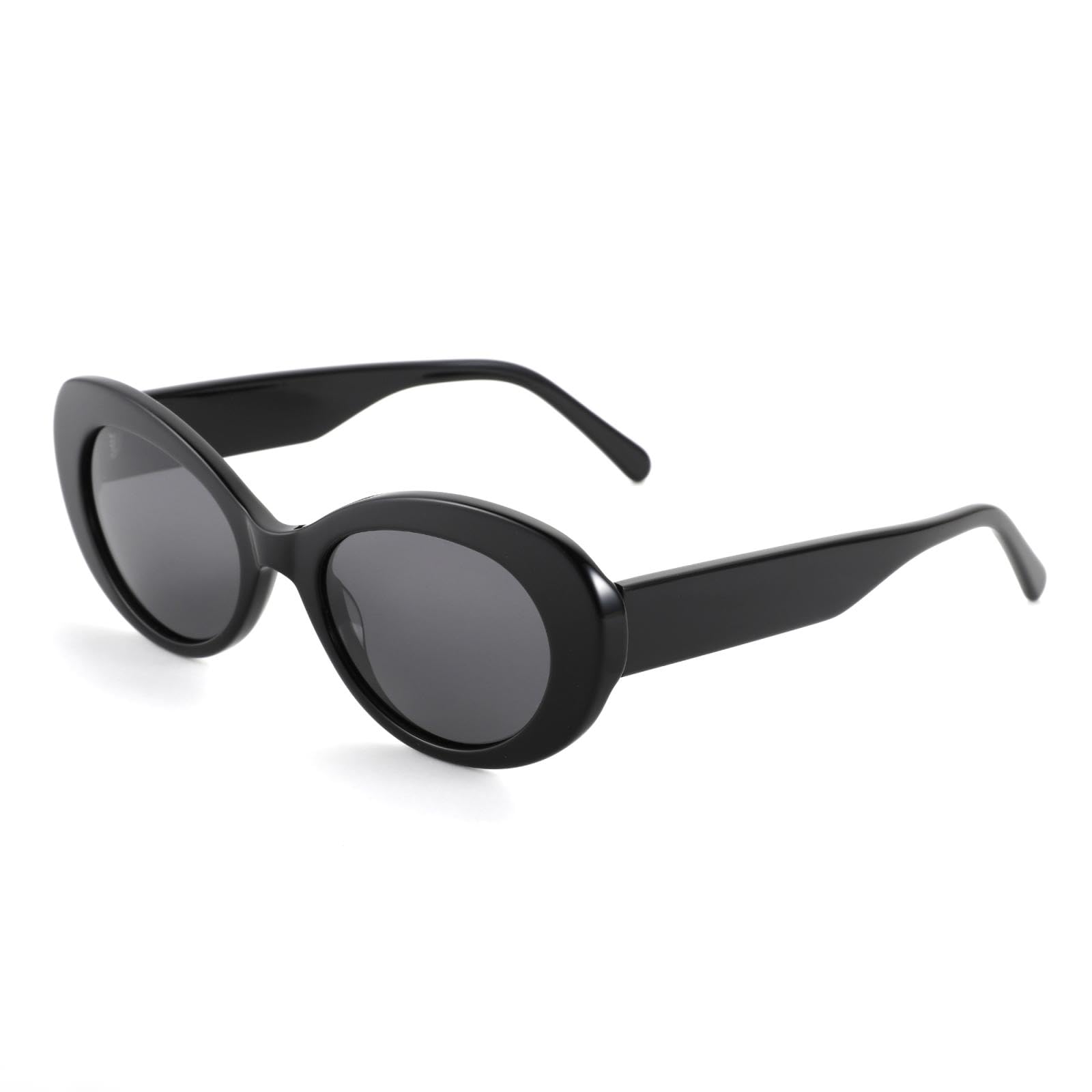 Lunettes de soleil polarisées ovales en acétate compagnes de vos étés - 5