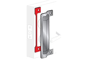 Pro-Lok Aluminum Latch Protector - Invulnerable Door Shield
